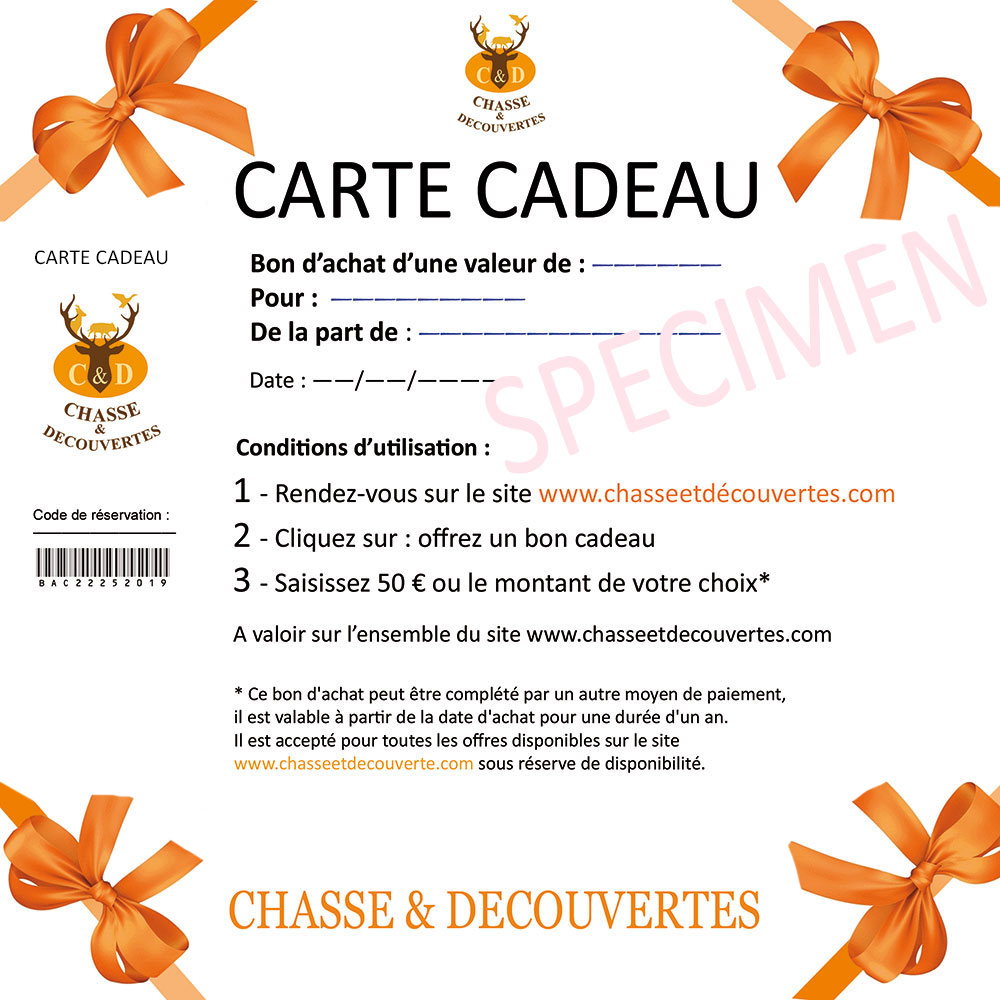 Carte Cadeau - Chasse Patate
